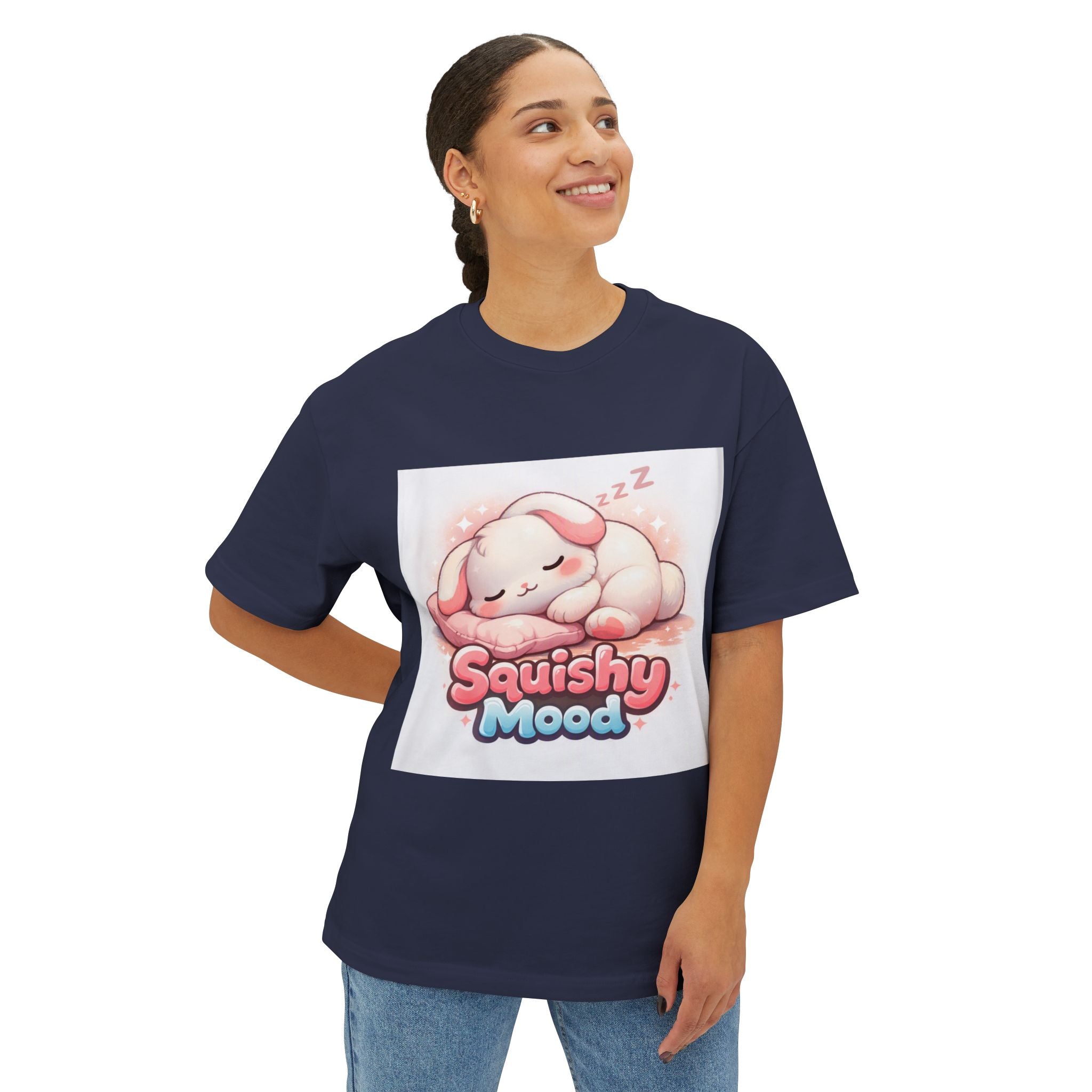 Squishy Mood Tee — Cute Pink Squishmallow Graphic T-Shirt