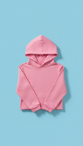 Bubblegum Pink Cotton Hoodie